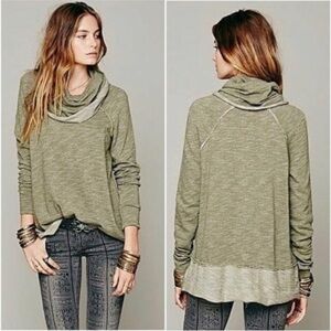 Free people cocoon cow neck